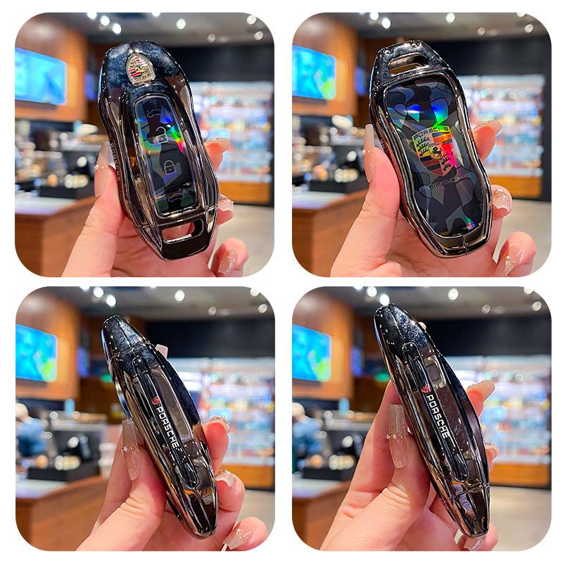 Porsche 24/25 Macan EV Turbo Kovový kryt klíče