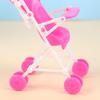 1Pc Doll House Scene Decorations 12Cm Doll Baby Cradle Cart Accessories