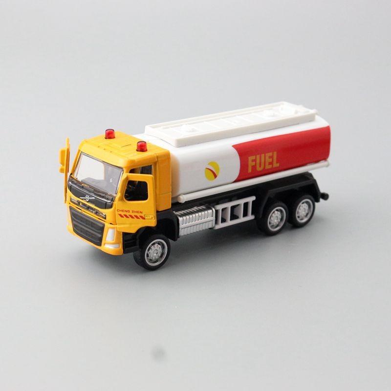 Alloy Model Tanker With Inertia Control And Door Opening Design For Kids Gift