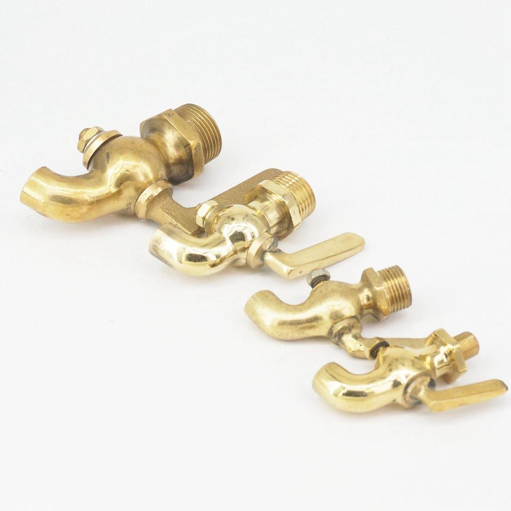 1/8" 1/4" 3/8" 1/2" BSP Male Bronze Brass Faucet Petcock Tap 0-80 Celsius Tea-furnace Water Boiler Insulation Barrel