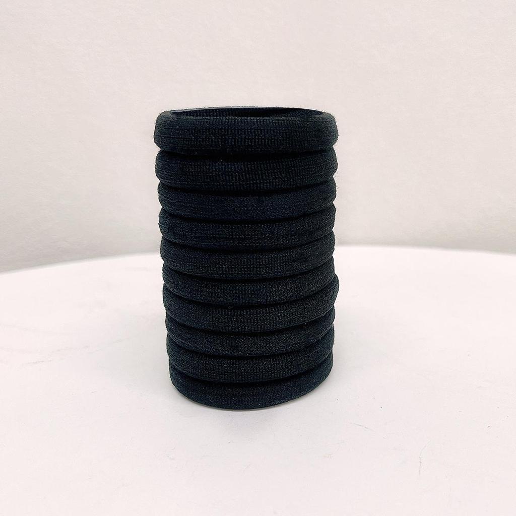 10Pcs/bag High Elasticity Seamless Towel Hair Loop Scrunchies for Women Elasticity Hair Loops Fashion Hair Accessories