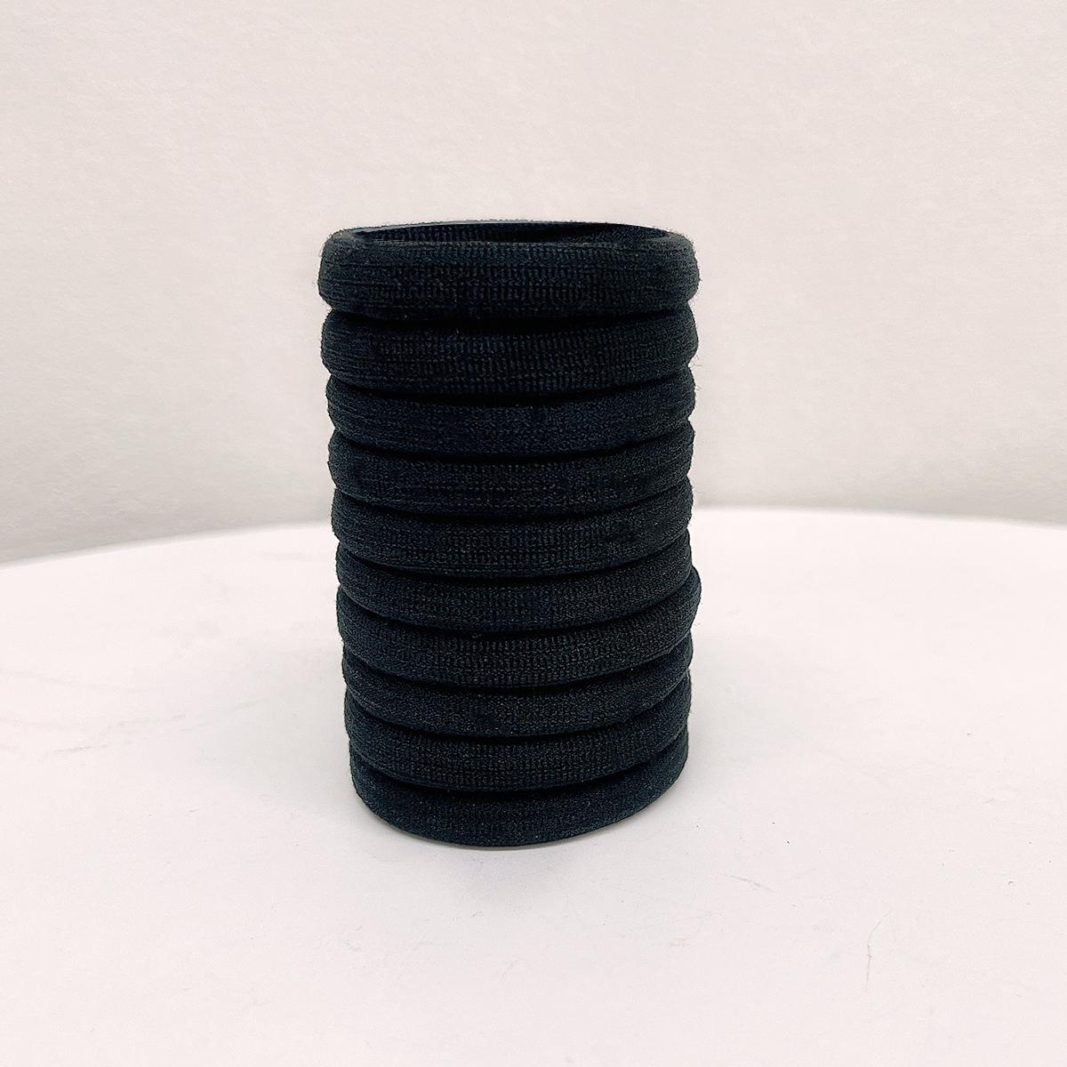 

10 шт./пакет, высокая эластичность, бесшовные полотенца, резинки для волос, резинки для волос для женщин, эластичные петли для волос, модные аксессуары для волос 3cm