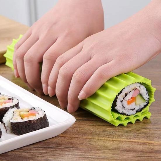 Yousheng Silicone Sushi Rolling Curtain Non-Stick Dual-Sided Sushi Mat Food-Grade DIY Rolling Tool for Japanese Rice Rolls