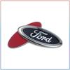 Auto Auto Heckklappe Emblem Aufkleber 11,5x4,5cm Passend für Ford Ranger Escape Mondeo Fusion Fiesta Kuga Edge Focus Mustang Emblem Logo Zubehör