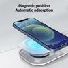 50w 3 in 1 Wireless Charger Magnetic Foldable Charging Station Travel Charger for iphone Samsung Fast charging Wireless Charger