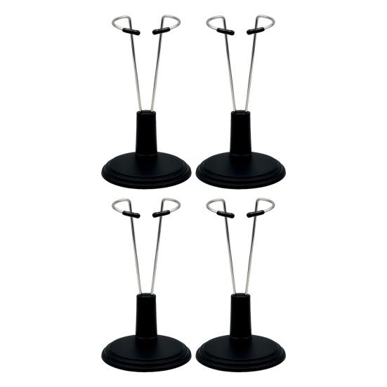 Adjustable Doll Display Stands Metal Plush Toy Holder for 4-8 Inch Dolls Easy Assembly Doll Accessory Organizer for Showcase Home Decor