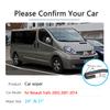Car Wiper Blades for Renault Trafic X83 2001~2014 Front Windscreen Wipers Car Accessories Stickers Vivaro Primastar 2002