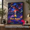 Personalized Garchomp Diamond Art Custom Name 5D Diamond Painting Full Drill DIY Craft
