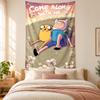 Adventure Time Tapestry Highquality for Decorating Living Room Bedroom Dorm Walls Ideal As Bedroom Wallart Orholiday Gift
