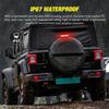 Led 3Rd Brake Light For Jeep Wrangler Jl 2018-2024 Rear High Mount Stop Light Brake Lamp Smoked Lens