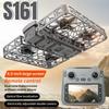 Drone Dobrável S161 MAX Brushless com Grade, Luzes LED HD 8K, Posicionamento de Voo por Streaming, LCD HD de 4,5 Polegadas, Motor Brushless Resistente ao Vento com WiFi FPV 5G