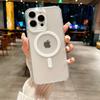 The translucent matte skin-feel magnetic case is suitable for the iPhone 15 Pro Max magnetic 14, skin feel 13, large hole 12, color translucent 11