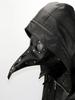 Grappig Middeleeuws Pestdoktersmasker Leer Zwart Snavelmasker Dokter Halloweenmasker Steampunk PU Vogels Cosplay Doctour De Peste