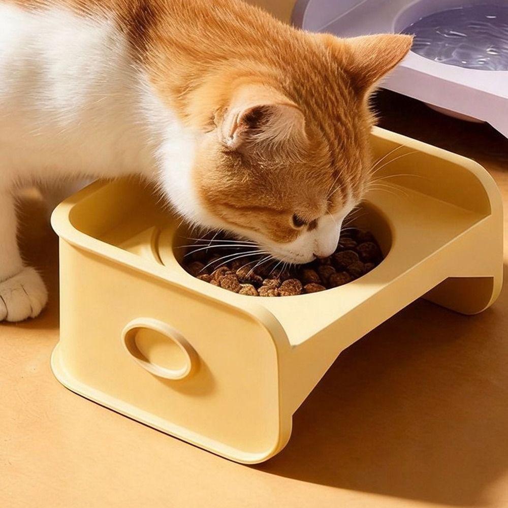 Leak-Proof Raised Pet Feeder Removable Pet Feeding Dish High Quality Elevated Cat Bowl For Dogs
