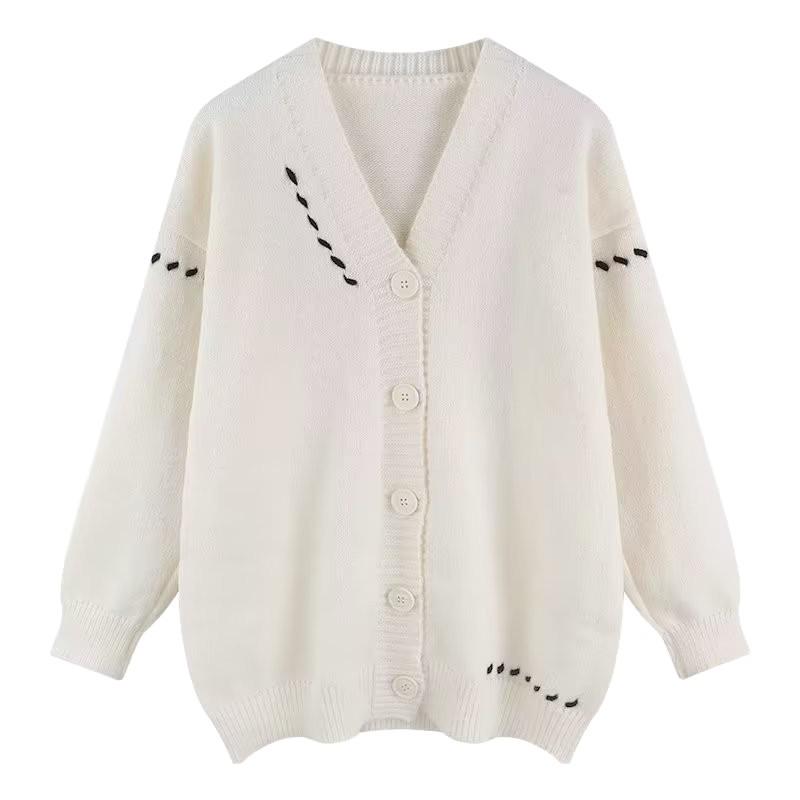 Men's Japanese Style Loose Knit Cardigan - Trendy, Versatile Winter Wear for Couples