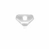 1PCS For BMW 5 Series G30 2018-2022 Cover Trim Silver ABS Front Reading Light