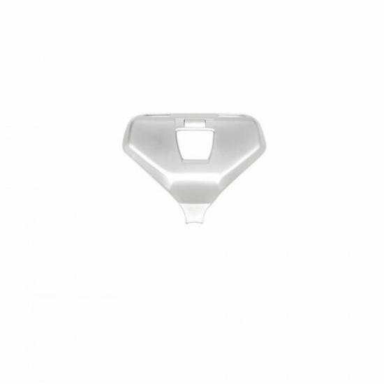 1PCS For BMW 5 Series G30 2018-2022 Cover Trim Silver ABS Front Reading Light