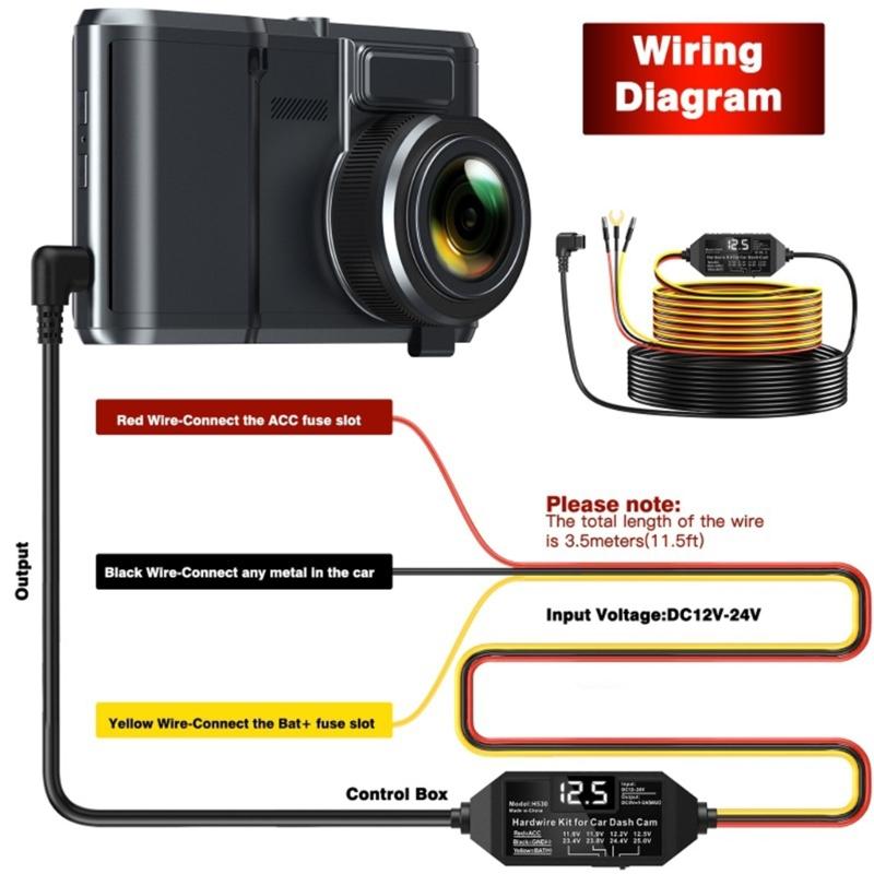 High Quality ABS Type C Vehicle Recorder Power Cable Featuring Automatic Current Management And Smooth Design