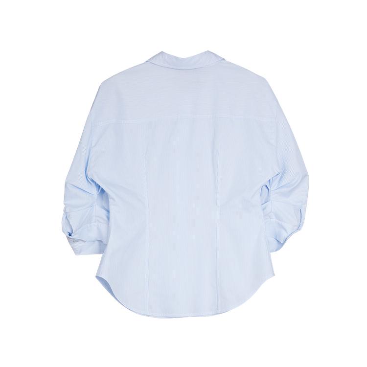 ELLE Simple Commuter Comfortable Short Sleeve Shirt Women shirts EC51951
