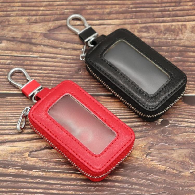 Leather Car for Key for Case Car for Key for Case Cover for Shell with Zipper Un