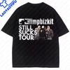 Limp Bizkit Oversized Printed Graphic T Shirts Unisex Unisex Rock Metal Band Fan Gifts Shrot Sleeved Summer New Style Y2k Clothes