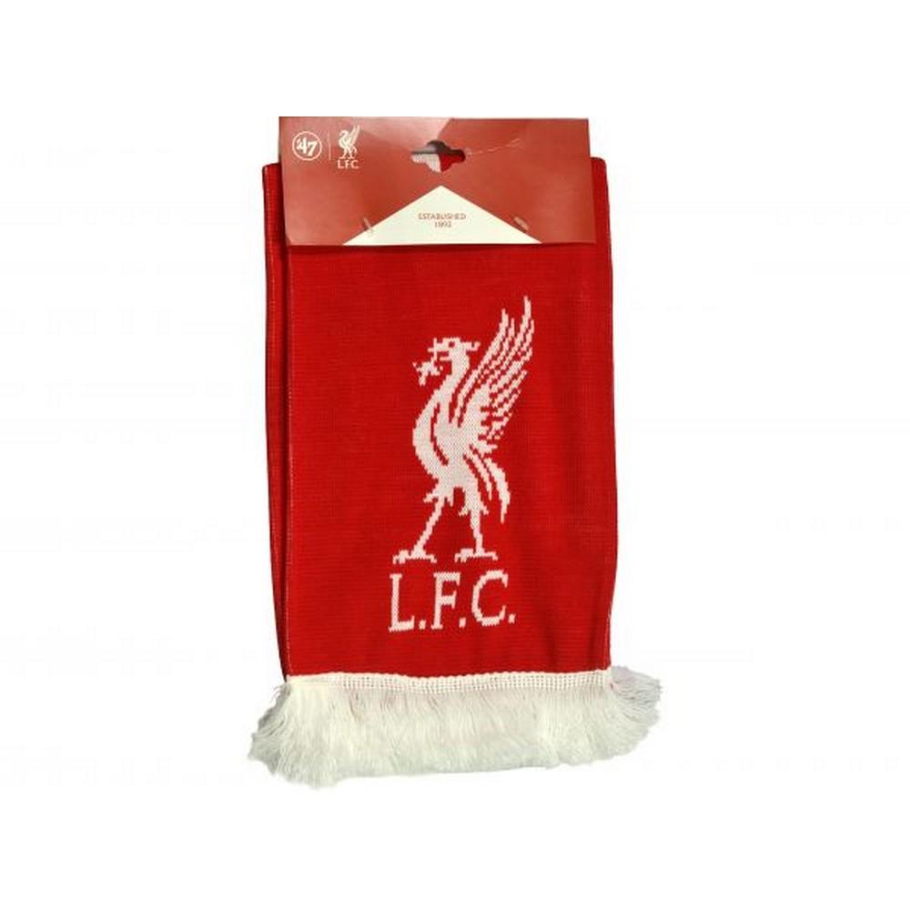 Liverpool FC Official Gold Standard 2018 Jacquard Knit Scarf