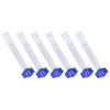 10Pcs Measuring Cylinder Glass 100ml Large Capacity Clear Scale Tool Set Kit for Experiment