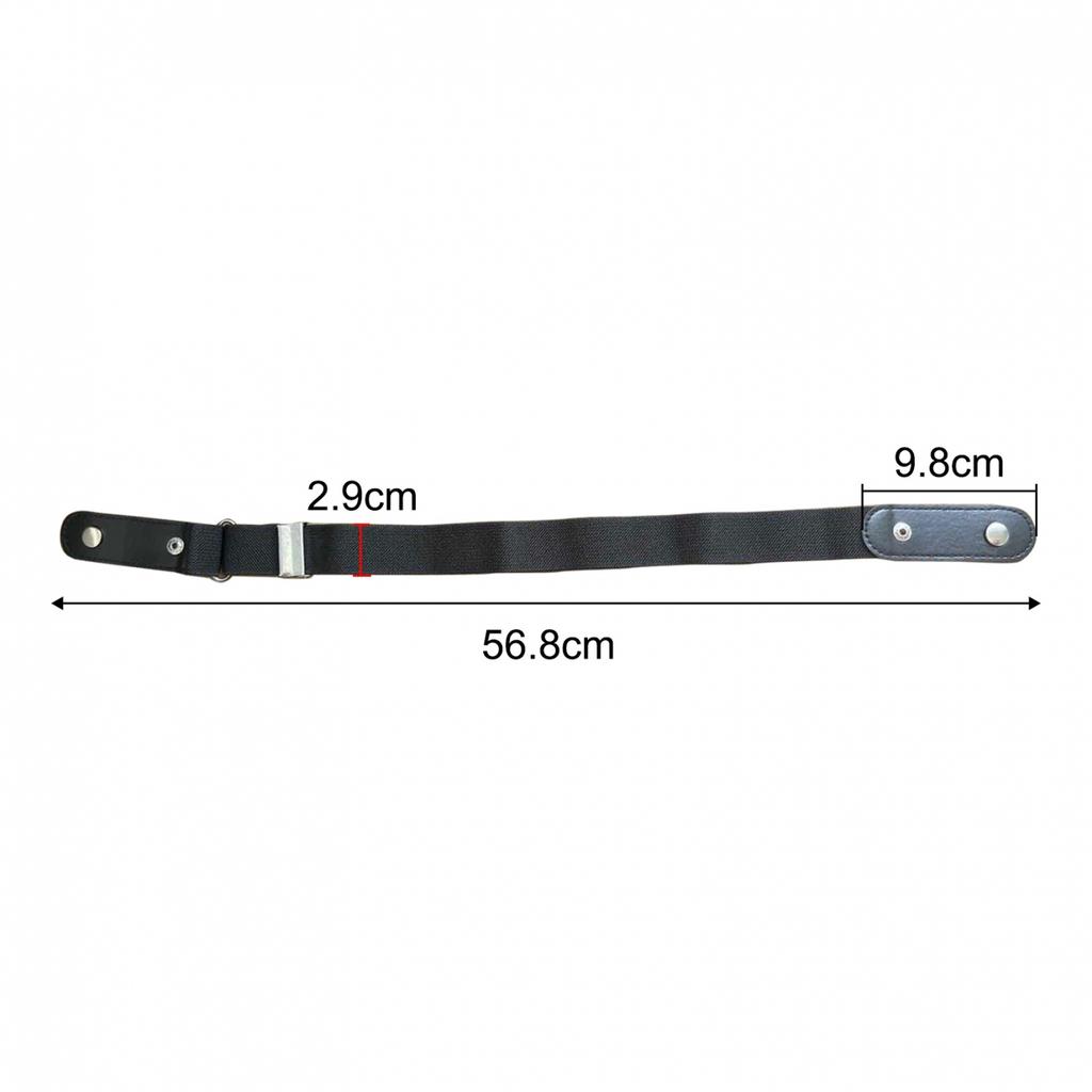 Non Punched Lazy Waist Belt Ideal for Jeans with Seamless Stretch Material