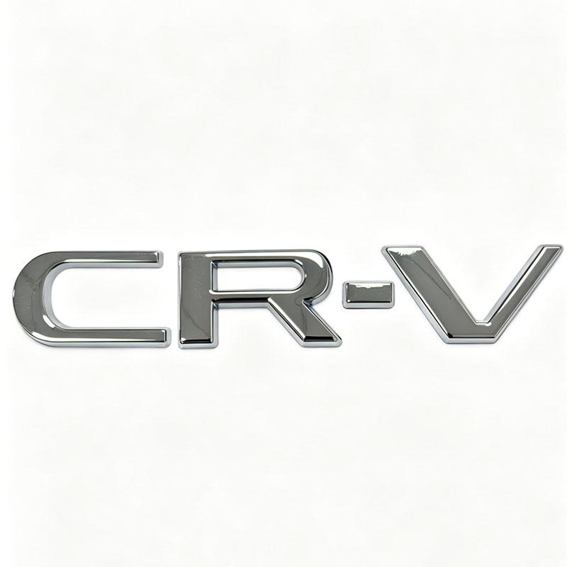 

18.7cm Metal Car Stickers Side Fender Badge Styling for Honda CR-V Logo 2023 2017 2011 Rear Tailgate Emblem Decals Accessories срібний