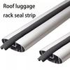 Universal Roof Rack Channel Seal Flexible Rubber Strips Waterproof For Sedans Crossovers And Family Vehicles