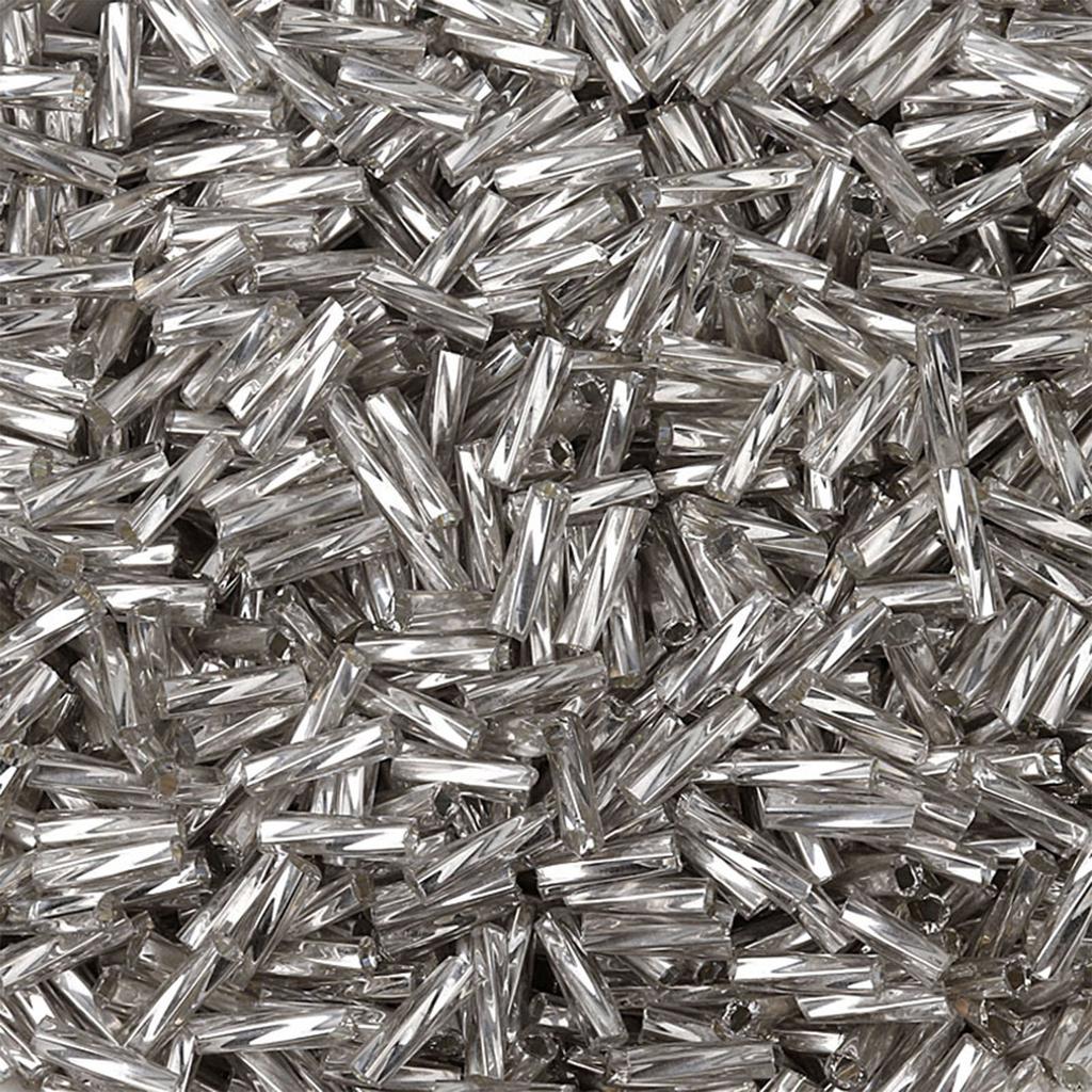 Nowy rozmiar 30g/worek Kolorowy platerowany 2.5X12.mm Rurka Koralik Szklany Koraliki Do Ubrań Akcesoria DIY Rzemiosło