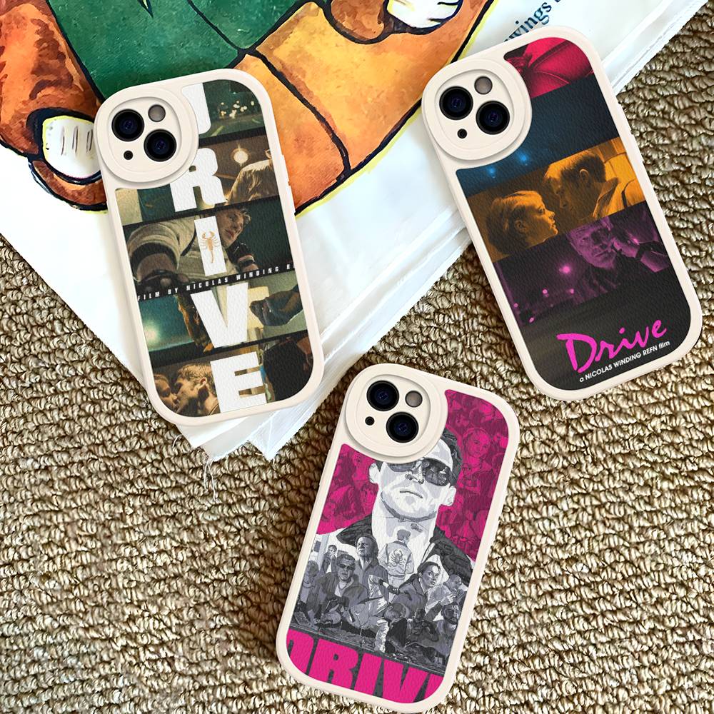 Drive Ryan Gosling Movie Phone Case Hard Leather For IPhone 14 13 16 Mini 15 14 11 12 Pro Max Plus Fundas