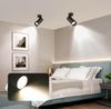 LED Folding Downlight: Surface-Mounted COB Spotlight for Hotel Walls and Ceilings