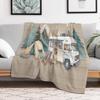 Stylish And Comfortable Blanket for Camping Adventures, Perfect for Adding a Cozy Touch to Your Living Room