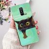 For Samsung Galaxy A6 Plus 2018 Phone Case On Samsung A6+ (2018) A6 A600F A605G Elegant Floral Cat Soft Silicone Clear TPU Cases