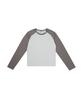 Hyui Double Side Button Raglan Sleeve Beige