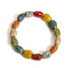 Adjustable Ceramic Bracelet Ethnic Handmade Boho Bracelet Star Claw Bead Bracelet Natural Ethnic Jewelry For Daily Wear Gift For