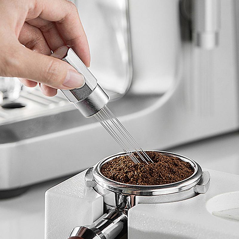 Espresso Distribution Tool Portable Espresso Distributor Coffee Distribution Tool Professional Espresso Stirrer Tool With