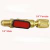 1PC R22 Refrigerant Ball Valve Brass Air Conditioner Refrigerant Shut-off Valve Connected To Hose Refrigeration Tool
