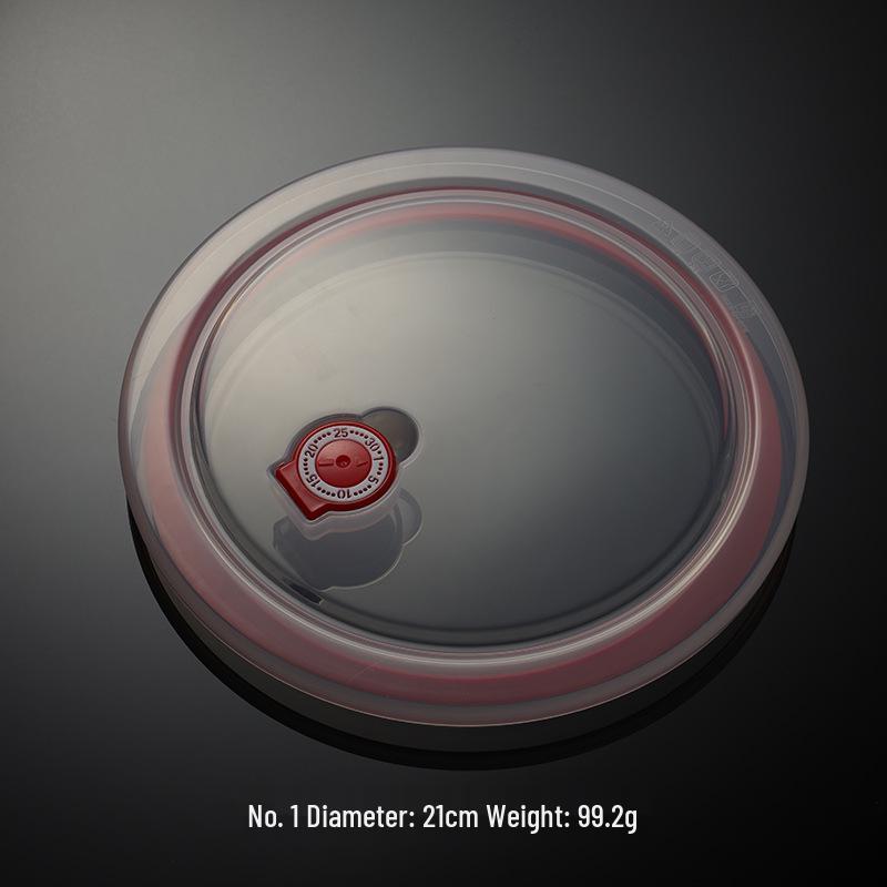 Microwave-Safe Leak-Proof Stainless Steel Ceramic Bowl Lid with Silicone Seal