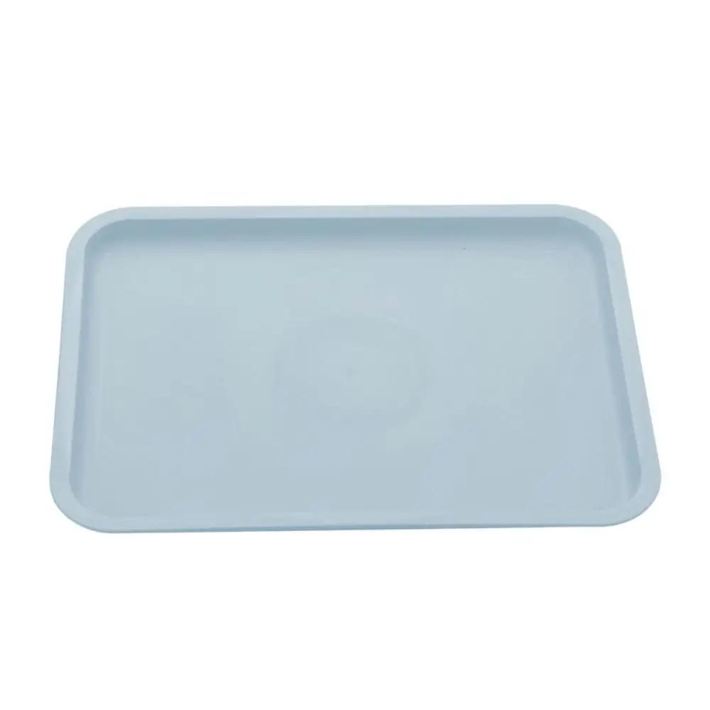 Nordic Rectangular Pallet Plastic Multiple Colors Tray Dessert Pallet Kitchen Supplies