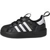 Originals Superstar 360 Comfortable Low-Top Walking Shoes Baby Shoes Black JR3755
