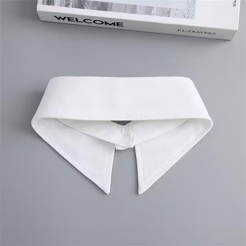 Detachable Shirt Collar for Women Blouse Fake Collar Removable False Layer Stylish Collared Sweater Office Wear
