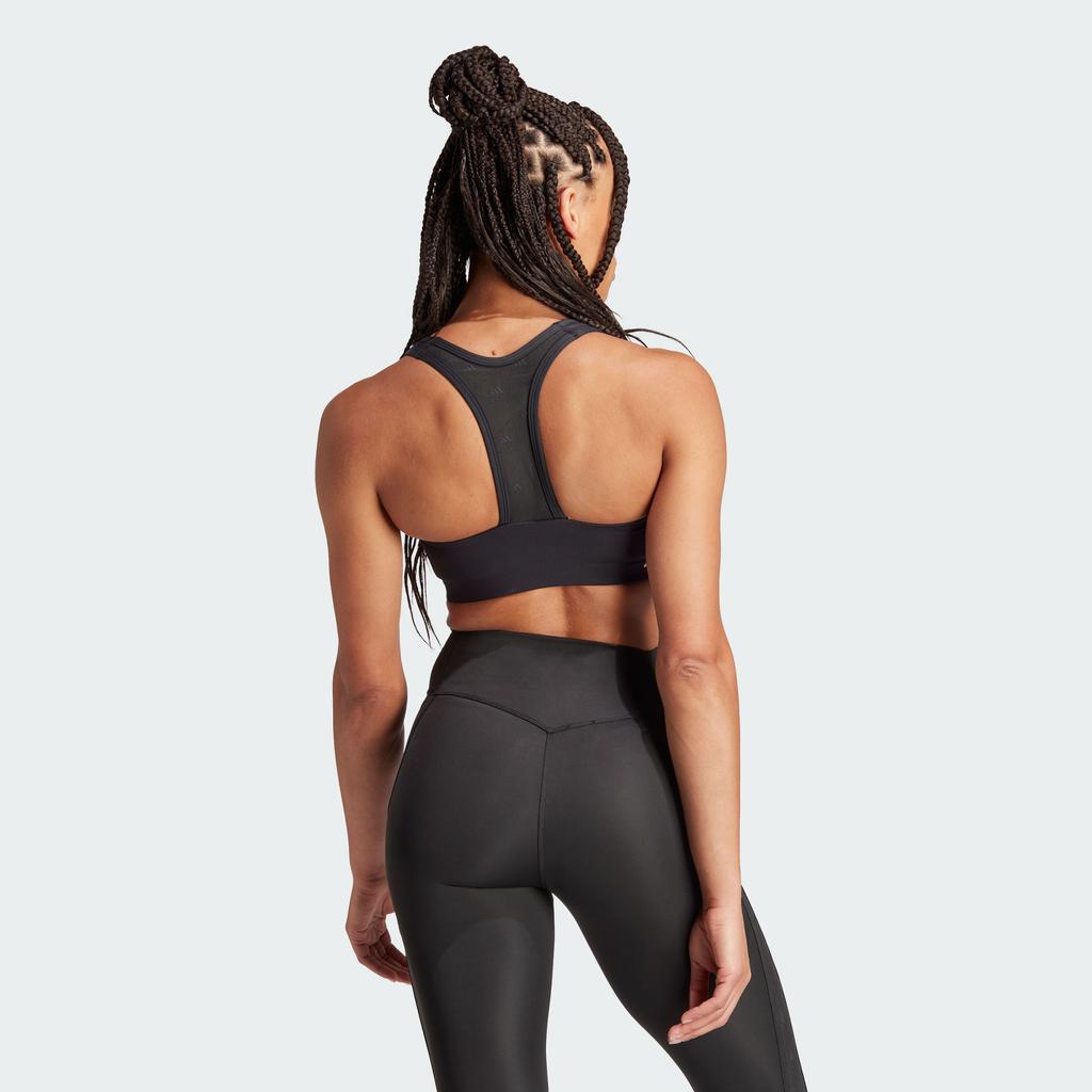 Adidas Powerimpact Mix Mat Iteration Printed Casual Slim Fit Quick Dry Sports Underwear Women underwear Black IQ3379