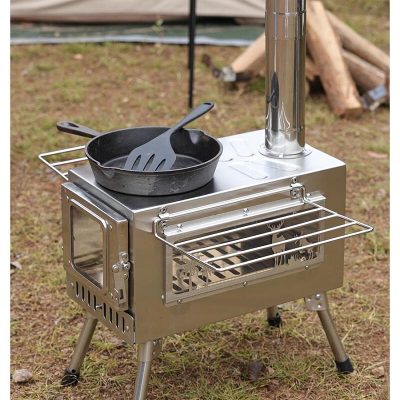 Portable Folding Wood Burning Camping Stove