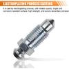 36PCS Brake Bleeder Screw Assortment Kit, SAE & Metric Cylinder Bleeder Valve Screw Kit, Vehicle Brake Caliper Accessories Replace H9406-6, H9402-6,