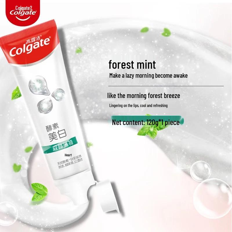 Colgate Enzyme Whitening Toothpaste, Forest Mint (2x120g)