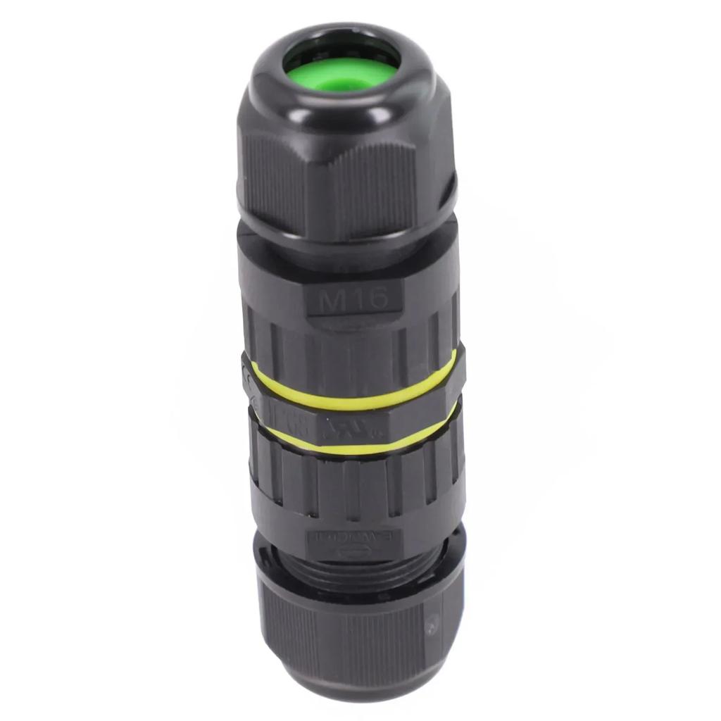 3 Pin Solar Connector Junction Box IP68 Waterproof Electrical Cable Wire Connector Screw Fixed Outdoor LED Lamp Parts