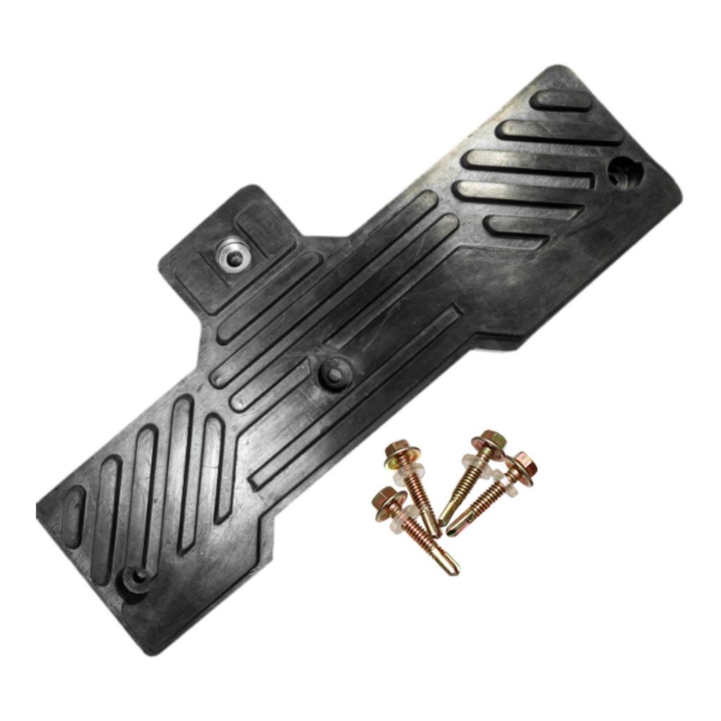 Pressure Pad for Tire Disassembly with Jaw Protectors