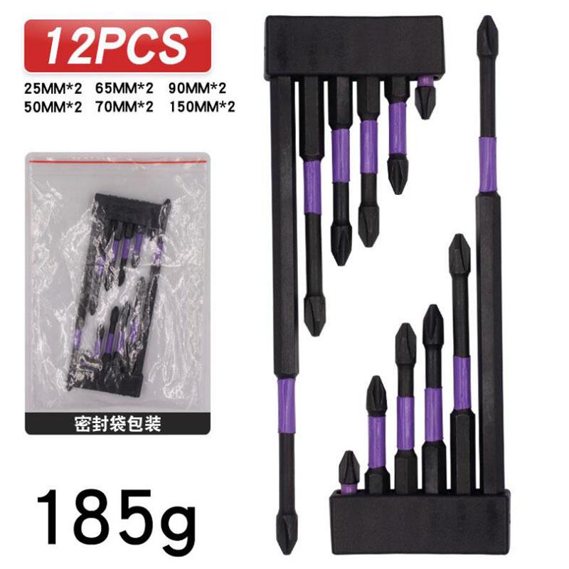 

Anti-shock Batch Head High Hardness Non-Slip Impact Bits Cross 25/50/65/70/90/150mm Ph2 Screwdriver Set B